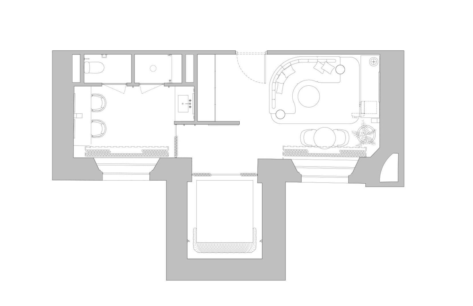 Virgin Hotels Edinburgh Dış mekan fotoğraf Plan of the apartment